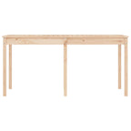 Gartentisch 159,5x82,5x76 cm Massivholz Kiefer