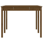 Gartentisch Honigbraun 203,5x100x76 cm Massivholz Kiefer