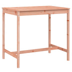Gartentisch 121x82,5x110 cm Massivholz Douglasie