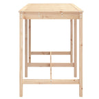 Gartentisch 159,5x82,5x110 cm Massivholz Kiefer