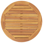 Garten-Bartisch Ø60x105 cm Massivholz Akazie