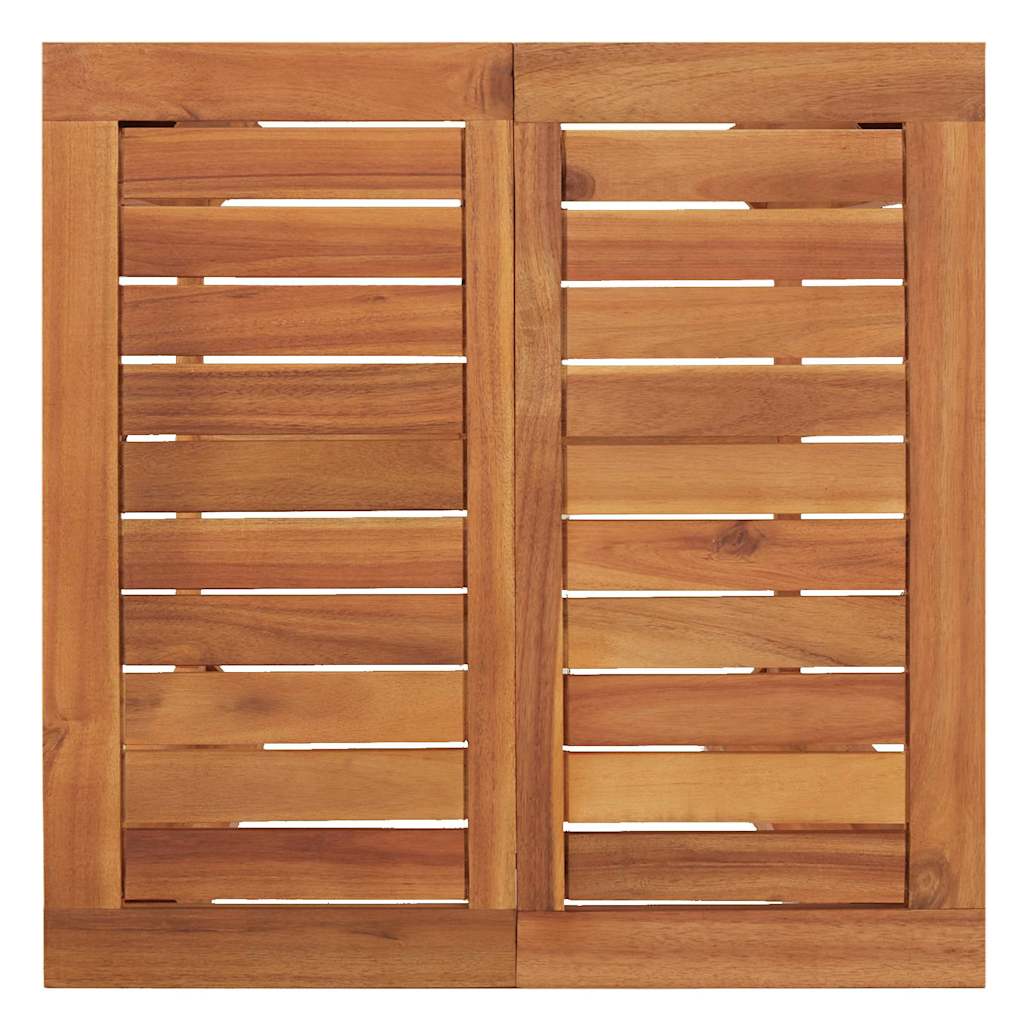 Garten-Bartisch 60x60x105 cm Massivholz Akazie