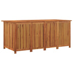 Gartenbox 175x80x75 cm Massivholz Akazie