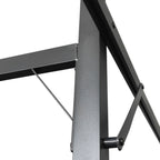 Pergola mit Schiebedach Creme 395x292x230 cm