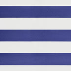 Markise Einziehbar Blau und Weiß 3x2,5 m Stoff und Aluminium