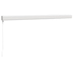 Markise Einziehbar Orange und Braun 4x3 m Stoff und Aluminium