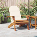 Adirondack-Gartenstuhl mit Kissen Massivholz Akazie
