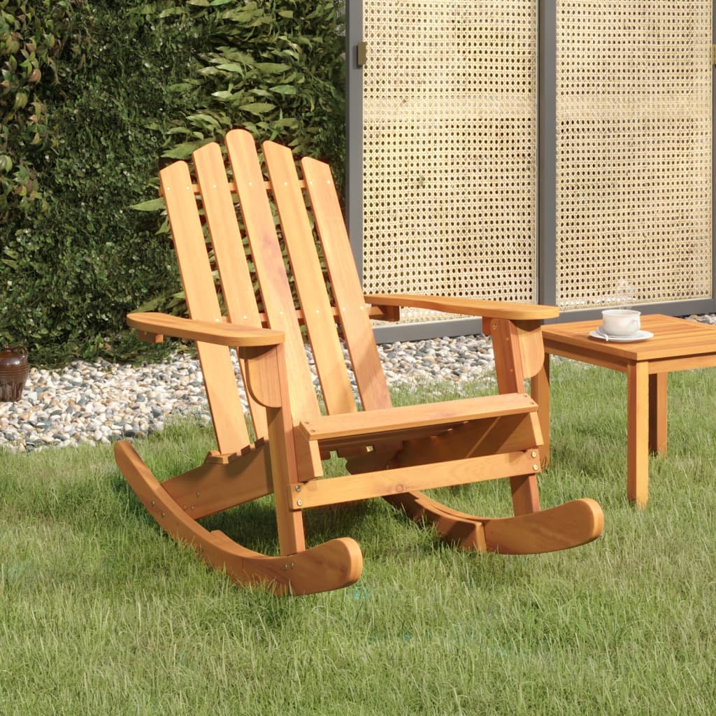 Adirondack-Schaukelstuhl Massivholz Akazie