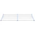 Türvordach Grau und Transparent 199x90 cm Polycarbonat