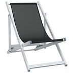 Strandstühle 2 Stk. Klappbar Aluminium und Textilene