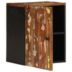 Bad-Wandschrank 38x33x48 cm Altholz Massiv