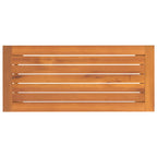 Gartenbank 80x35x45 cm Massivholz Akazie