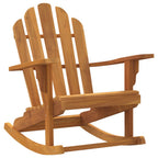 Adirondack-Schaukelstuhl 79x100x103 cm Massivholz Teak
