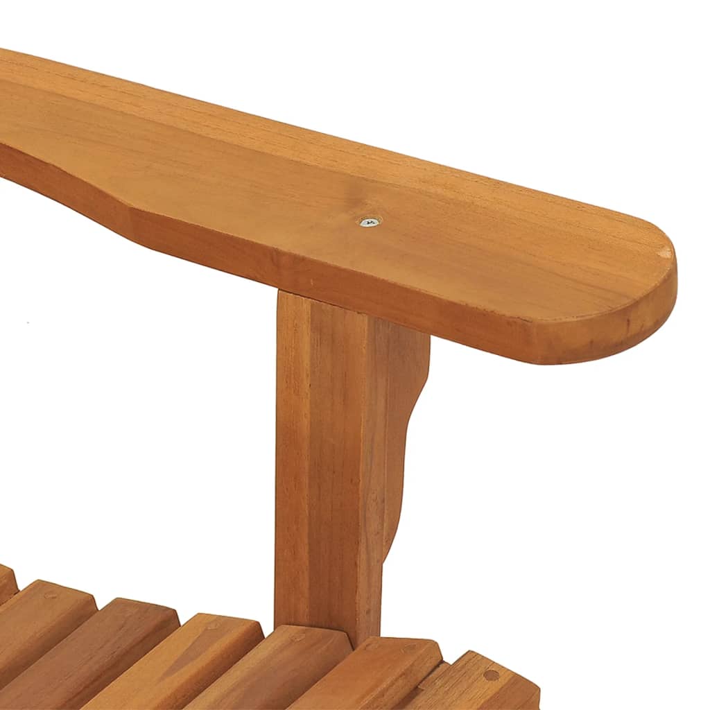 Adirondack-Schaukelstuhl 79x100x103 cm Massivholz Teak