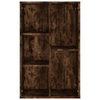 Bücherregal/Sideboard Räuchereiche 50x25x80 cm Holzwerkstoff