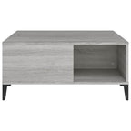 Couchtisch Grau Sonoma 80x80x36,5 cm Holzwerkstoff