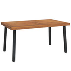 Gartentisch 150x90x75 cm Massivholz Akazie