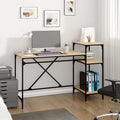 Schreibtisch mit Regal Sonoma-Eiche 135x50x90 cm Holzwerkstoff