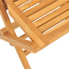 7-tlg. Garten-Essgruppe Massivholz Teak