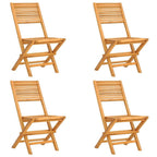 5-tlg. Garten-Essgruppe Massivholz Teak