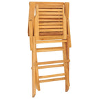 Gartenstühle 6 Stk. Klappbar 56x63x90 cm Massivholz Teak