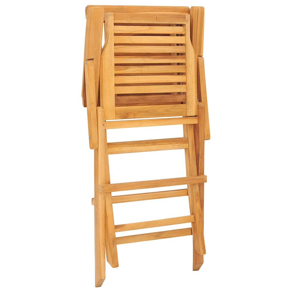 Gartenstühle 6 Stk. Klappbar 56x63x90 cm Massivholz Teak