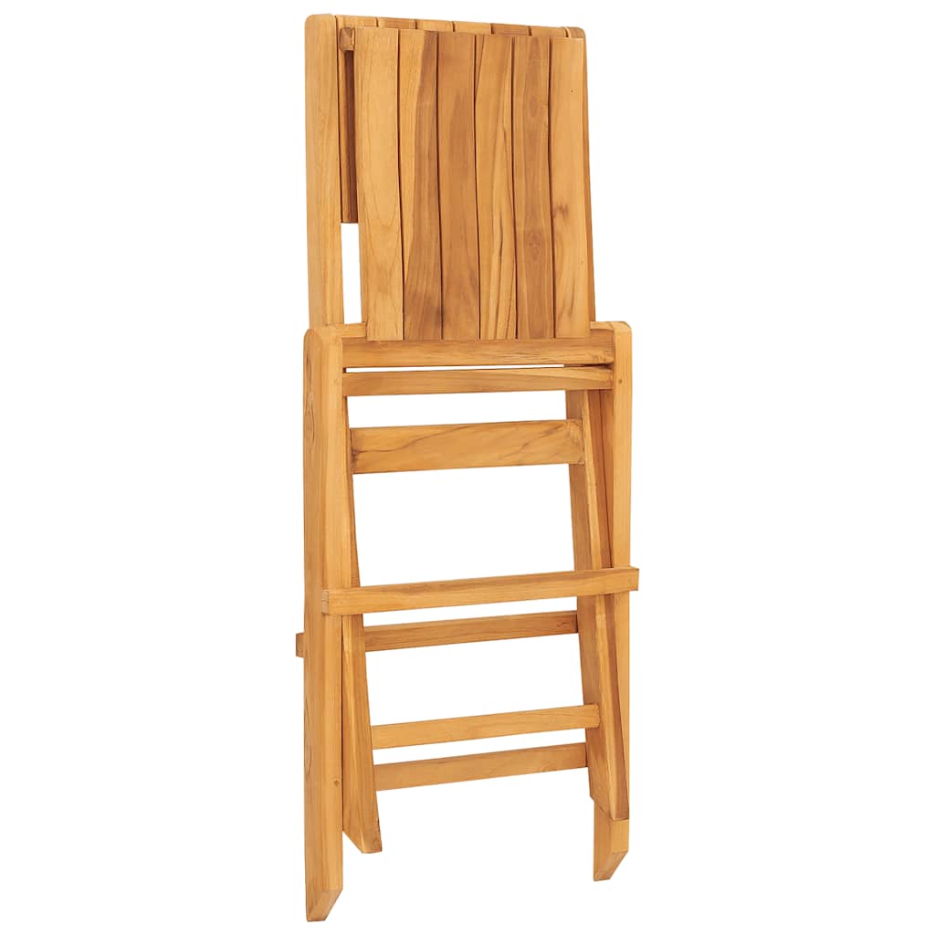 Gartenstühle 8 Stk. Klappbar 47x62x90 cm Massivholz Teak