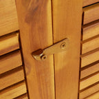 Gartenbox 210x87x104 cm Massivholz Akazie