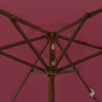 Sonnenschirm mit Holzmast 196x231 cm