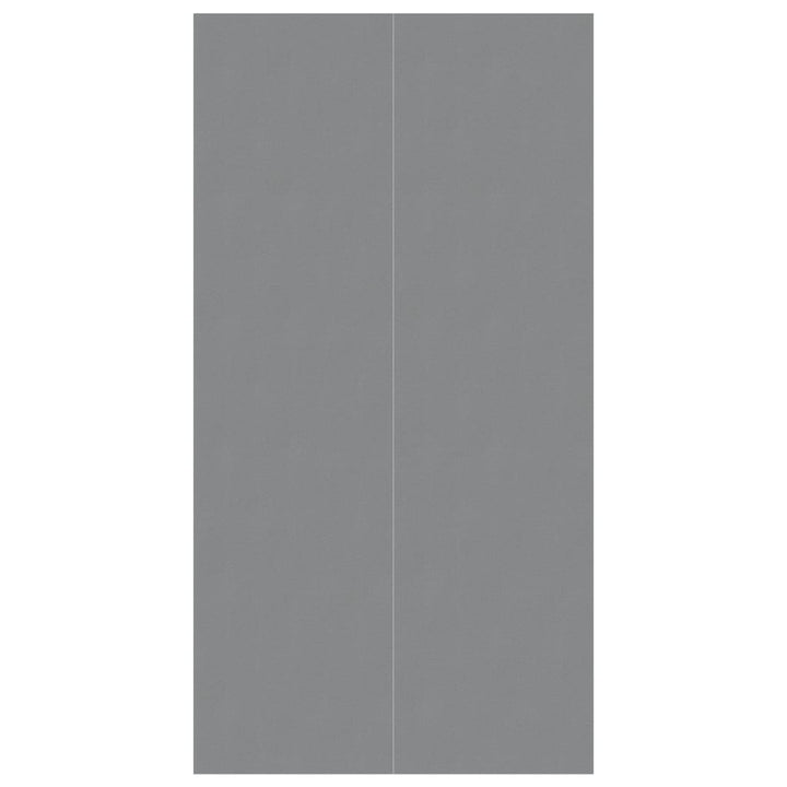 Pool-Bodentuch Hellgrau 420x220 cm Polyester Geotextil