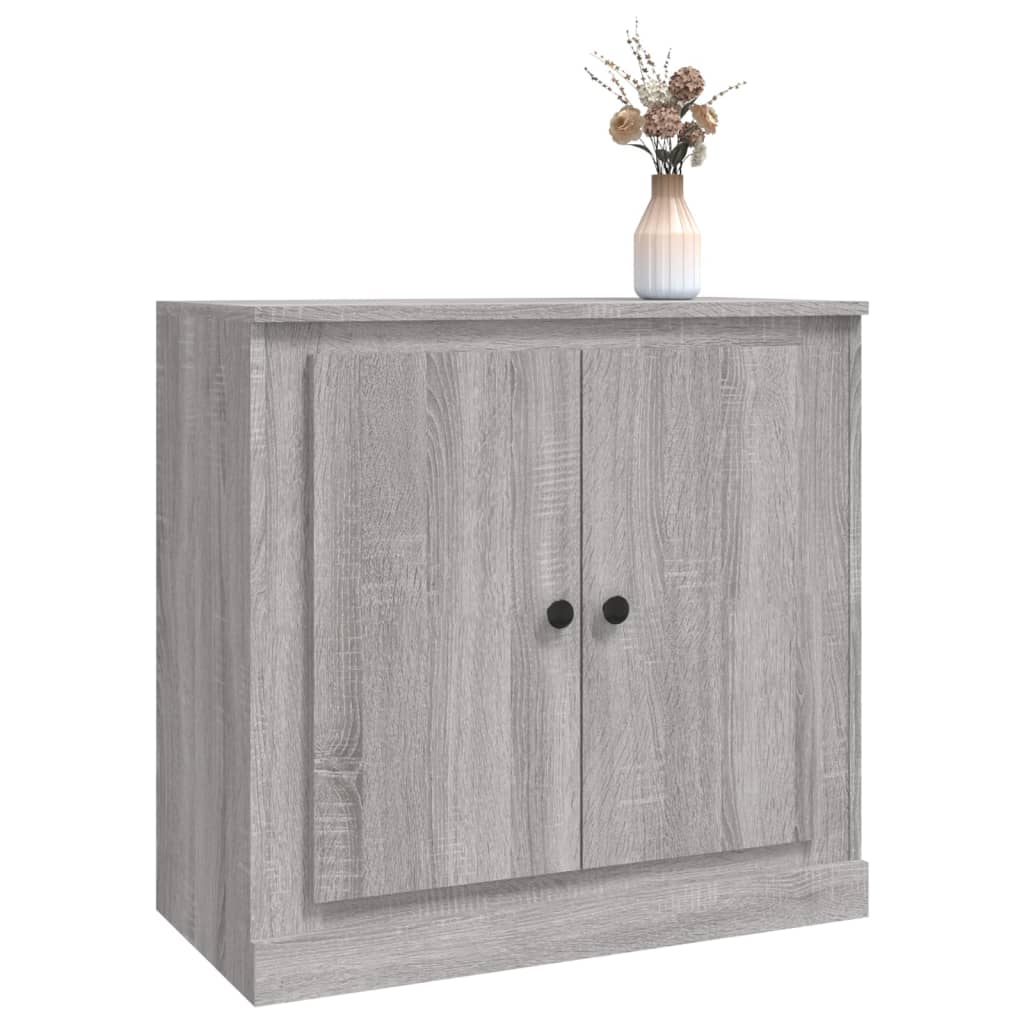 Sideboard Grau Sonoma 70x35,5x67,5 cm Holzwerkstoff