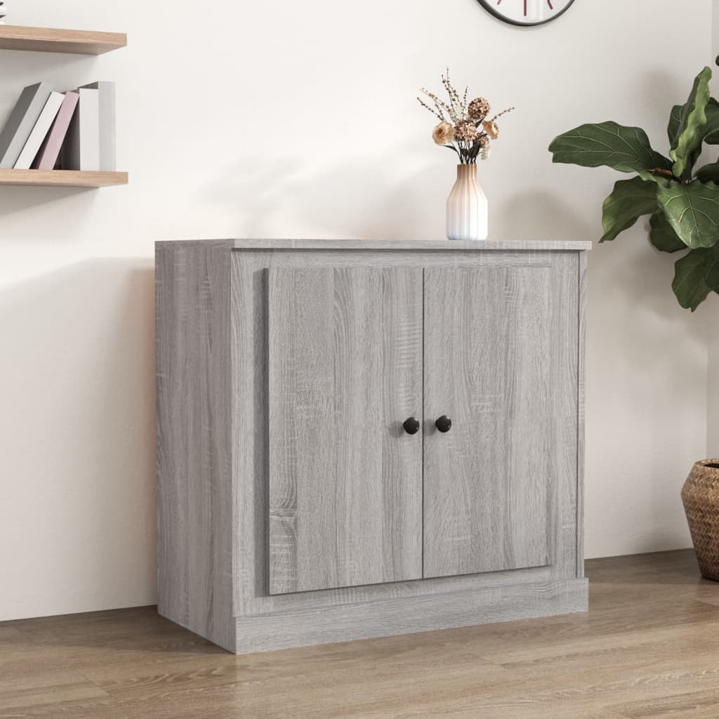 Sideboard Grau Sonoma 70x35,5x67,5 cm Holzwerkstoff