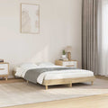 Bettgestell ohne Matratze Sonoma-Eiche 120x200 cm Holzwerkstoff