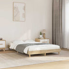 Bettgestell ohne Matratze Sonoma-Eiche 120x200 cm Holzwerkstoff