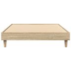 Bettgestell ohne Matratze Sonoma-Eiche 75x190 cm Holzwerkstoff