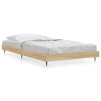 Bettgestell ohne Matratze Sonoma-Eiche 90x200 cm Holzwerkstoff