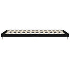 Bettgestell Schwarz 75x190 cm Holzwerkstoff