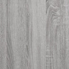 Bettgestell Grau Sonoma 100x200 cm Holzwerkstoff