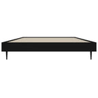 Bettgestell Schwarz 90x200 cm Holzwerkstoff
