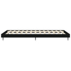 Bettgestell Schwarz 90x200 cm Holzwerkstoff