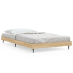 Bettgestell ohne Matratze Sonoma-Eiche 90x200 cm Holzwerkstoff