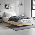 Bettgestell ohne Matratze Sonoma-Eiche 90x200 cm Holzwerkstoff