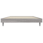 Bettgestell Grau Sonoma 90x200 cm Holzwerkstoff