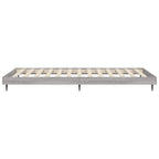 Bettgestell Grau Sonoma 90x200 cm Holzwerkstoff