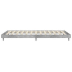Bettgestell Betongrau 90x190 cm Holzwerkstoff