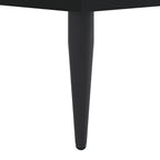 Bettgestell Schwarz 75x190 cm Holzwerkstoff