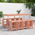 9-tlg. Gartenbar-Set Massivholz Douglasie