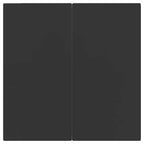 5-tlg. Garten-Essgruppe Schwarz Poly Rattan