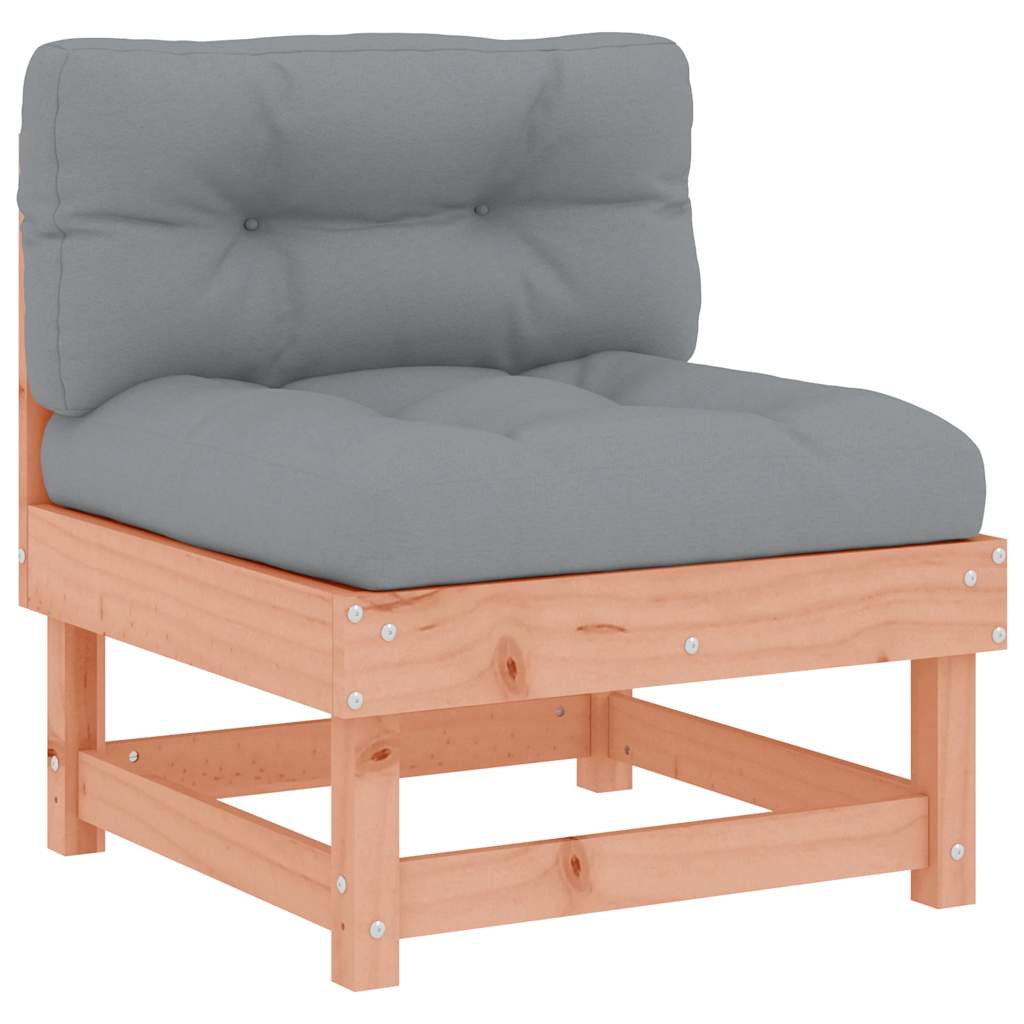 5-tlg. Garten-Lounge-Set mit Kissen Massivholz Douglasie