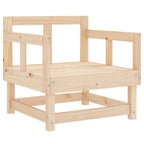8-tlg. Garten-Lounge-Set Massivholz Kiefer